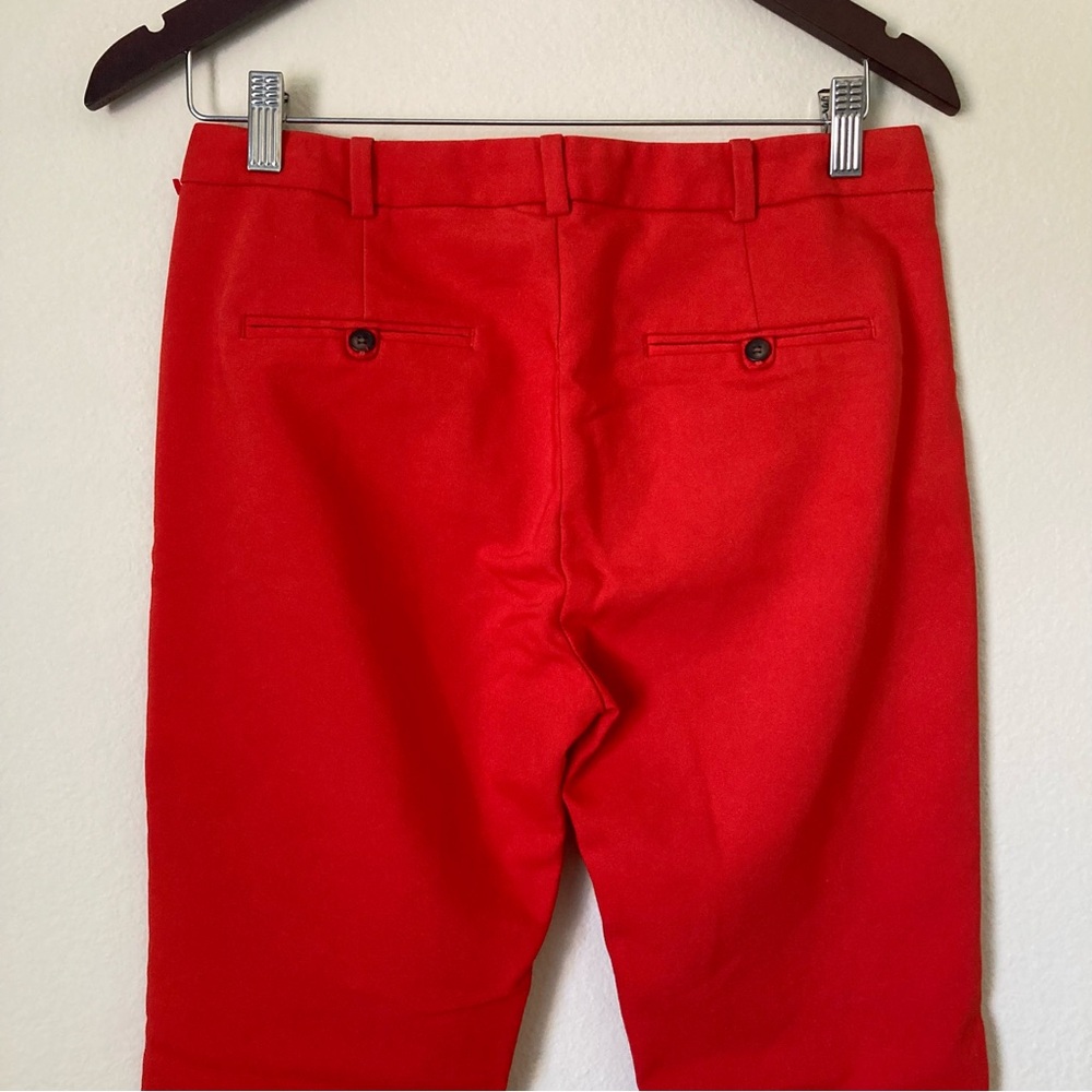 Zara Basic Collection Red Orange Pants - image 6